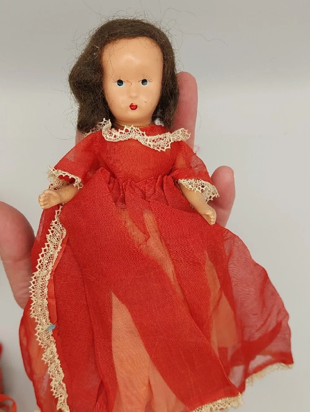 Small Lot 4 Vtg Dolls 1 Bisque 1 Virga Open To Offers More In Closet